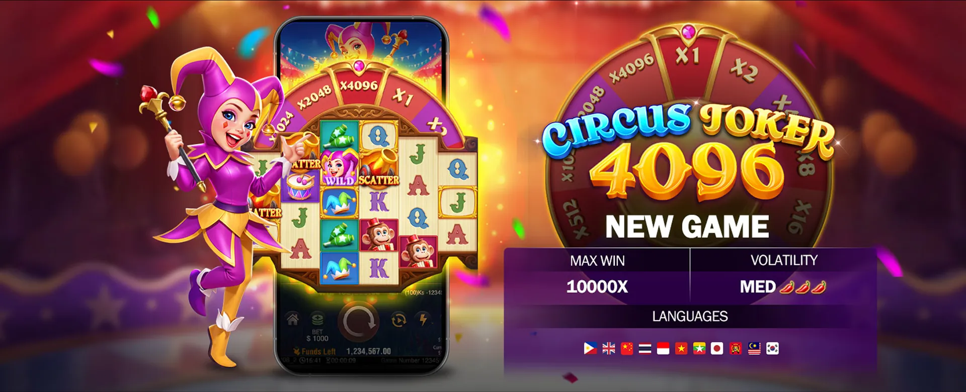 niceph mobile app interface with various casino games and sports betting options